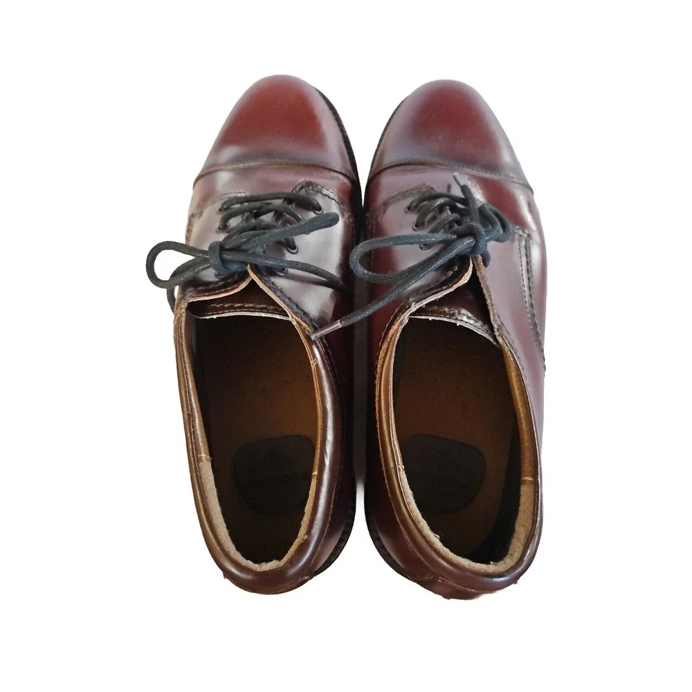 Dockers Mens Gordon Genuine Leather Dress Casual Cap Toe Lace up Oxford Shoe S12